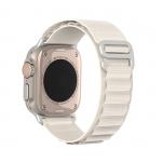 Curea textila DuxDucis Sports GS compatibila cu Apple Watch 4/5/6/7/8/SE/Ultra 42/44/45/49mm White 7 - lerato.ro