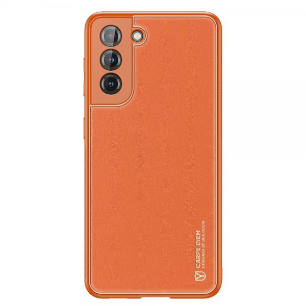 Carcasa DuxDucis Yolo compatibila cu Samsung Galaxy S21 Plus Orange 1 - lerato.ro