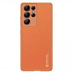 Carcasa DuxDucis Yolo compatibila cu Samsung Galaxy S21 Ultra Orange 2 - lerato.ro