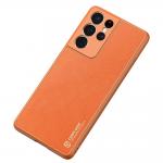 Carcasa DuxDucis Yolo compatibila cu Samsung Galaxy S21 Ultra Orange 4 - lerato.ro