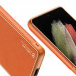 Carcasa DuxDucis Yolo compatibila cu Samsung Galaxy S21 Ultra Orange