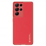 Carcasa DuxDucis Yolo compatibila cu Samsung Galaxy S21 Ultra Red 2 - lerato.ro