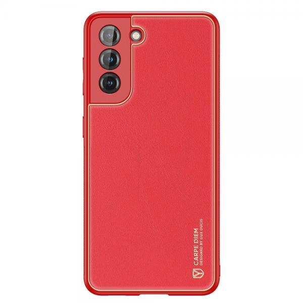 Carcasa DuxDucis Yolo compatibila cu Samsung Galaxy S21 Red 1 - lerato.ro