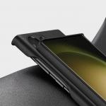 Carcasa DuxDucis GRIT Leather compatibila cu Samsung Galaxy S23 Ultra Black 7 - lerato.ro