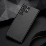 Carcasa DuxDucis GRIT Leather compatibila cu Samsung Galaxy S23 Ultra Black 9 - lerato.ro