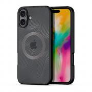 Carcasa DuxDucis AIMO MagSafe compatibila cu iPhone 16 Black