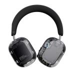 Casti wireless DeFunc Mondo, ENC, Bluetooth 5.2, Autonomie 45h, USB-C, Negru / Transparent 3 - lerato.ro