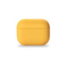 Carcasa Decoded Silicone AirCase Lite compatibila cu Apple AirPods 3 Yellow