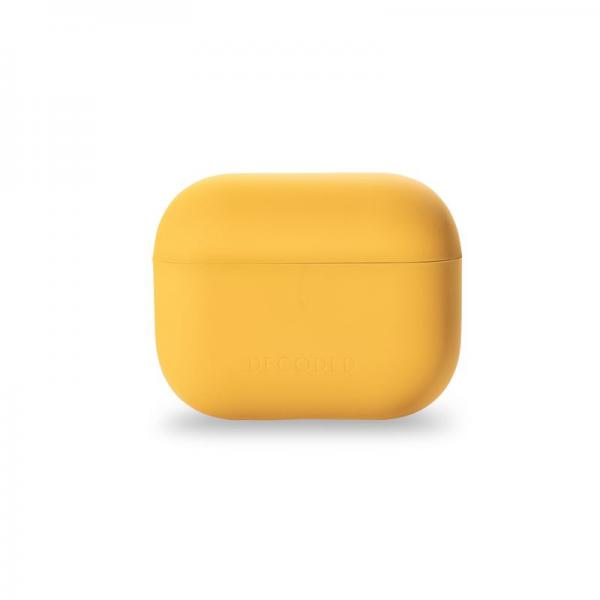 Carcasa Decoded Silicone AirCase Lite compatibila cu Apple AirPods 3 Yellow 1 - lerato.ro