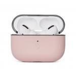 Carcasa din piele naturala Decoded AirCase compatibila cu Apple AirPods 3 Pink 4 - lerato.ro