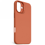 Carcasa Decoded AntiMicrobial Silicone Backcover cu MagSafe compatibila cu iPhone 16 Plus, Portocaliu 3 - lerato.ro