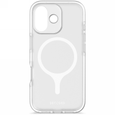 Huse si carcase iPhone 17, Carcasa Decoded DropTec Transparent Backcover cu MagSafe compatibila cu iPhone 17, Matte Clear, lerato.ro
