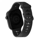 Curea Decoded Silicone Ares O Band compatibila cu Apple Watch 40/41/42mm, Negru 3 - lerato.ro