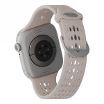 Curea Decoded Silicone Ares O Band compatibila cu Apple Watch 40/41/42mm, Bej 3 - lerato.ro