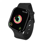 Curea  Decoded Silicone Ares Splice compatibila cu Apple Watch 40/41/42mm, Negru 2 - lerato.ro