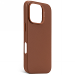 Carcasa Decoded Leather Backcover cu MagSafe compatibila cu iPhone 16 Pro, Maro 3 - lerato.ro