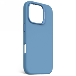 Carcasa Decoded AntiMicrobial Silicone Backcover cu MagSafe compatibila cu iPhone 16 Pro, Albastru 3 - lerato.ro