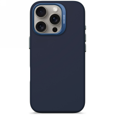 Carcasa Decoded AntiMicrobial Silicone Backcover cu MagSafe compatibila cu iPhone 16 Pro, Navy Blue