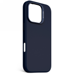 Carcasa Decoded AntiMicrobial Silicone Backcover cu MagSafe compatibila cu iPhone 16 Pro, Navy Blue 3 - lerato.ro