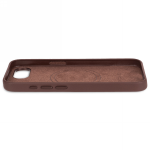 Carcasa Decoded Silicone Backcover cu MagSafe compatibila cu iPhone 16e, Maro 3 - lerato.ro