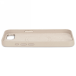 Carcasa Decoded Silicone Backcover cu MagSafe compatibila cu iPhone 16e, Bej 3 - lerato.ro