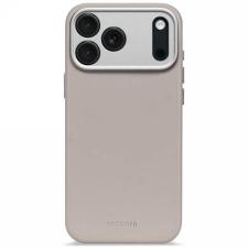 Carcasa Decoded Leather Backcover cu MagSafe compatibila cu iPhone 17 Pro Max, Gray