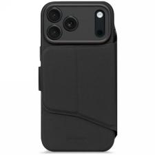 Husa flip cover Decoded Textured Silicone cu MagSafe compatibila cu iPhone 17 Pro Max, Negru