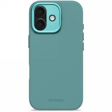 Carcasa Decoded Silicone Backcover cu MagSafe compatibila cu iPhone 17, Retro Blue
