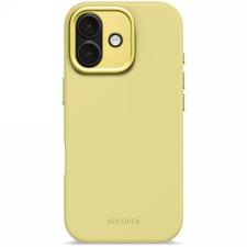 Carcasa Decoded Silicone Backcover cu MagSafe compatibila cu iPhone 17, Galben