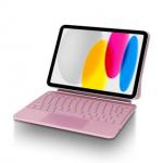 Husa cu tastatura Decoded Magnetic Keyboard compatibila cu iPad 10.9 inch 2022 / iPad 11 inch 2025, Functie de suport, USB-C, Roz 6 - lerato.ro