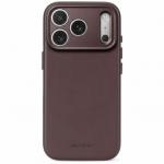 Husa Decoded Leather Backcover cu MagSafe compatibila cu iPhone 18 Pro Max / 17 Pro Max, Maro 10 - lerato.ro