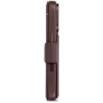 Husa flip cover Decoded Leather Detachable Wallet cu MagSafe compatibila cu iPhone 18 Pro Max / 17 Pro Max, Maro 5 - lerato.ro