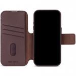 Husa flip cover Decoded Leather Detachable Wallet cu MagSafe compatibila cu iPhone 18 Pro Max / 17 Pro Max, Maro 6 - lerato.ro