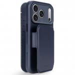 Husa flip cover Decoded Leather Detachable Wallet cu MagSafe compatibila cu iPhone 18 Pro Max / 17 Pro Max, Navy Blue 3 - lerato.ro