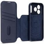 Husa flip cover Decoded Leather Detachable Wallet cu MagSafe compatibila cu iPhone 18 Pro Max / 17 Pro Max, Navy Blue 10 - lerato.ro