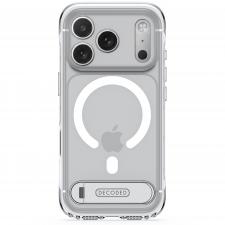 Husa Decoded AntiMicrobial Hybrid Stand Backcover cu MagSafe compatibila cu iPhone 18 Pro Max / 17 Pro Max, Transparent