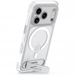 Husa Decoded AntiMicrobial Hybrid Stand Backcover cu MagSafe compatibila cu iPhone 18 Pro Max / 17 Pro Max, Transparent 3 - lerato.ro