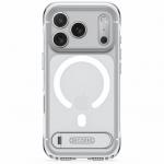 Husa Decoded AntiMicrobial Hybrid Stand Backcover cu MagSafe compatibila cu iPhone 18 Pro Max / 17 Pro Max, Frosted White 11 - lerato.ro