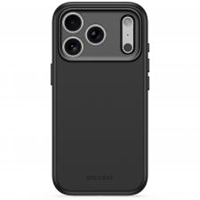 Husa Decoded AntiMicrobial Silicone Backcover cu MagSafe compatibila cu iPhone 18 Pro Max / 17 Pro Max, Negru