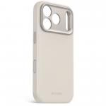 Husa Decoded AntiMicrobial Silicone Backcover cu MagSafe compatibila cu iPhone 18 Pro Max / 17 Pro Max, Gri 3 - lerato.ro