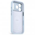 Husa Decoded AntiMicrobial Silicone Backcover cu MagSafe compatibila cu iPhone 18 Pro Max / 17 Pro Max, Sky Blue 4 - lerato.ro