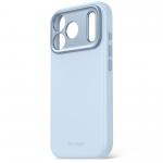 Husa Decoded AntiMicrobial Silicone Backcover cu MagSafe compatibila cu iPhone 18 Pro Max / 17 Pro Max, Sky Blue 9 - lerato.ro