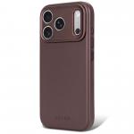 Husa Decoded Leather Backcover cu MagSafe compatibila cu iPhone 18 Pro / 17 Pro, Maro 11 - lerato.ro