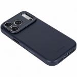 Husa Decoded Leather Backcover cu MagSafe compatibila cu iPhone 18 Pro / 17 Pro, Navy Blue 10 - lerato.ro