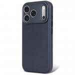 Husa Decoded Leather Backcover cu MagSafe compatibila cu iPhone 18 Pro / 17 Pro, Navy Blue 11 - lerato.ro