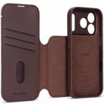 Husa flip cover Decoded Leather Detachable Wallet cu MagSafe compatibila cu iPhone 18 Pro / 17 Pro, Maro 10 - lerato.ro