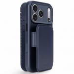 Husa flip cover Decoded Leather Detachable Wallet cu MagSafe compatibila cu iPhone 18 Pro / 17 Pro, Navy Blue 5 - lerato.ro