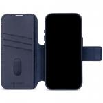 Husa flip cover Decoded Leather Detachable Wallet cu MagSafe compatibila cu iPhone 18 Pro / 17 Pro, Navy Blue 8 - lerato.ro