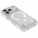 Husa Decoded AntiMicrobial Hybrid Stand Backcover cu MagSafe compatibila cu iPhone 18 Pro / 17 Pro, Frosted White 12 - lerato.ro
