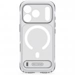 Husa Decoded AntiMicrobial Hybrid Stand Backcover cu MagSafe compatibila cu iPhone 18 Pro / 17 Pro, Frosted White 13 - lerato.ro